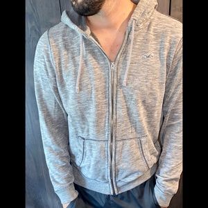 Hollister zip up hoodie